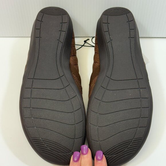 JSport by Jambu Lisa Slip-On Shoes | Brown | Fuzzy-Soft-Cozy | New in Box - Picture 7 of 8